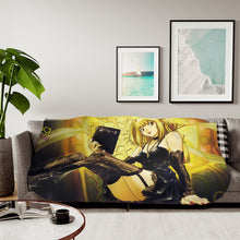 Load image into Gallery viewer, Anime Death Note Sherpa Blanket