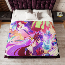 Load image into Gallery viewer, Anime No Game No Life Sherpa Blanket
