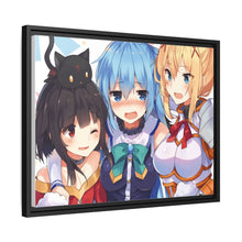 Load image into Gallery viewer, Anime KonoSuba - God’s blessing on this wonderful world!! Canvas Framed Art Print