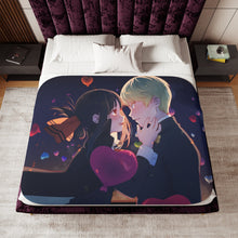 Load image into Gallery viewer, Kaguya and Miyuki Sherpa Blanket