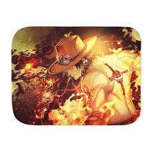 Load image into Gallery viewer, Portgas D. Ace 8k Sherpa Blanket