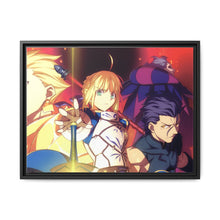 Load image into Gallery viewer, Gilgamesh, Saber (Fate Series) Canvas Framed Art Print