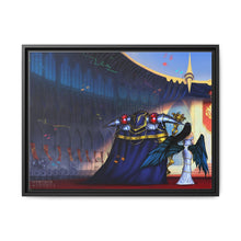 Load image into Gallery viewer, Albedo and Ainz Ooal Gown Canvas Framed Art Print
