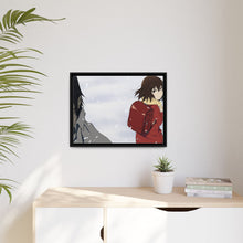 Load image into Gallery viewer, Anime ERASED Canvas Framed Art Print