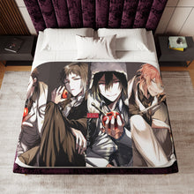 Load image into Gallery viewer, Anime Bungou Stray Dogs Sherpa Blanket