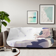 Load image into Gallery viewer, Anime Violet Evergarden Sherpa Blanket