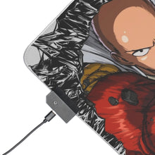 Load image into Gallery viewer, Anime One-Punch Man RGB LED Mouse Pad (Desk Mat)
