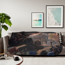 Load image into Gallery viewer, Anime Chainsaw Man Sherpa Blanket