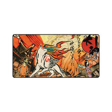 Load image into Gallery viewer, Ōkami Mouse Pad (Desk Mat)