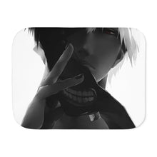 Load image into Gallery viewer, Kaneki Ken ( Tokyo Ghoul) Sherpa Blanket