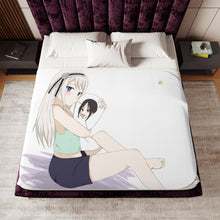 Load image into Gallery viewer, Miyuki Shirogane's sister Sherpa Blanket