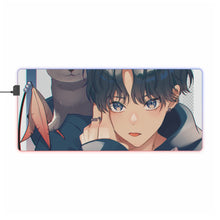 Load image into Gallery viewer, Anime Boy RGB LED Mouse Pad (Desk Mat)