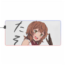 Load image into Gallery viewer, Is It Wrong To Try To Pick Up Girls In A Dungeon? RGB LED Mouse Pad (Desk Mat)