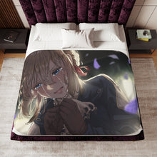 Load image into Gallery viewer, Violet Evergarden Sherpa Blanket