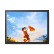 Load image into Gallery viewer, Monkey D. Luffy Canvas Framed Art Print
