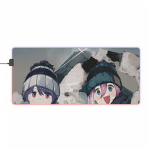Load image into Gallery viewer, Nadeshiko Kagamihara & Rin Shima RGB LED Mouse Pad (Desk Mat)