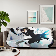 Load image into Gallery viewer, Durarara!! Izaya Orihara Sherpa Blanket