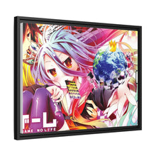 Load image into Gallery viewer, Sora and Shiro (No Game No Life) Canvas Framed Art Print