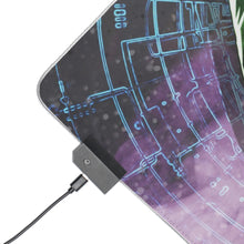 Load image into Gallery viewer, Manga Gaz Mask RGB LED Mouse Pad (Desk Mat)