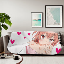 Load image into Gallery viewer, My Teen Romantic Comedy SNAFU Yui Yuigahama Sherpa Blanket