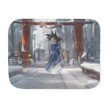 Load image into Gallery viewer, Goku Sherpa Blanket