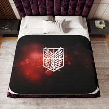 Load image into Gallery viewer, Wings of freedom Sherpa Blanket