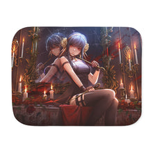 Load image into Gallery viewer, Anime Spy x Family Sherpa Blanket