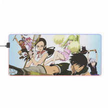 Load image into Gallery viewer, Darker Than Black Hei, Yin, Mao, Misaki Kirihara, Amber RGB LED Mouse Pad (Desk Mat)