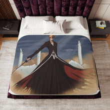 Load image into Gallery viewer, Bleach Ichigo Kurosaki Sherpa Blanket