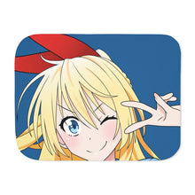 Load image into Gallery viewer, Nisekoi Chitoge Kirisaki Sherpa Blanket