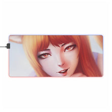 Load image into Gallery viewer, Spice And Wolf RGB LED Mouse Pad (Desk Mat)