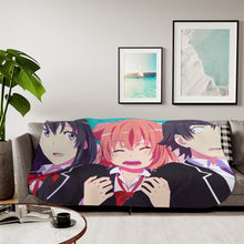 Load image into Gallery viewer, My Teen Romantic Comedy SNAFU Hachiman Hikigaya, Yukino Yukinoshita, Yui Yuigahama Sherpa Blanket