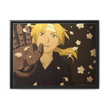 Load image into Gallery viewer, Edward Elric Canvas Framed Art Print