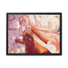 Load image into Gallery viewer, Zero Two Canvas Framed Art Print
