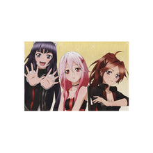 Load image into Gallery viewer, Guilty Crown Inori Yuzuriha, Ayase Shinomiya, Tsugumi Rug