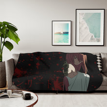 Load image into Gallery viewer, Elfen Lied Sherpa Blanket