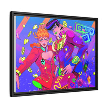 Load image into Gallery viewer, Josuke and Giorgio Canvas Framed Art Print
