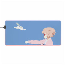 Load image into Gallery viewer, Kuriyama Mirai Minimalist V1 RGB LED Mouse Pad (Desk Mat)