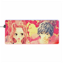 Load image into Gallery viewer, Ao Haru Ride RGB LED Mouse Pad (Desk Mat)