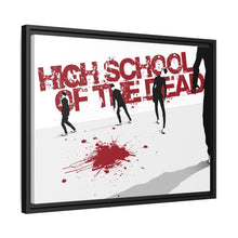 Load image into Gallery viewer, Highschool Of The Dead Canvas Framed Art Print