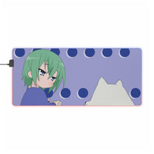 Load image into Gallery viewer, Lucky Star Minami Iwasaki RGB LED Mouse Pad (Desk Mat)