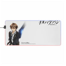 Load image into Gallery viewer, Guilty Crown RGB LED Mouse Pad (Desk Mat)