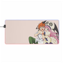 Load image into Gallery viewer, To Love-Ru RGB LED Mouse Pad (Desk Mat)