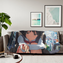 Load image into Gallery viewer, Your Name. Sherpa Blanket