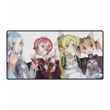 Load image into Gallery viewer, Asuna,Yui,Lisbeth,Leafa and Silica Mouse Pad (Desk Mat)