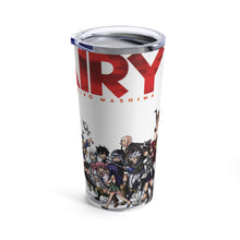 Load image into Gallery viewer, Fairy Tail Natsu Dragneel, Erza Scarlet, Gray Fullbuster, Lucy Heartfilia, Happy Tumbler 20oz
