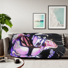 Load image into Gallery viewer, Anime Jojo's Bizarre Adventure Sherpa Blanket