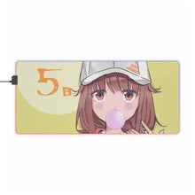 Load image into Gallery viewer, Rascal Does Not Dream of Bunny Girl Senpai RGB LED Mouse Pad (Desk Mat)