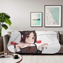 Load image into Gallery viewer, Kaguya Shinomiya Sherpa Blanket