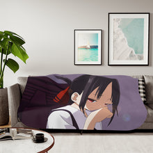 Load image into Gallery viewer, Kaguya Shinomiya Sherpa Blanket